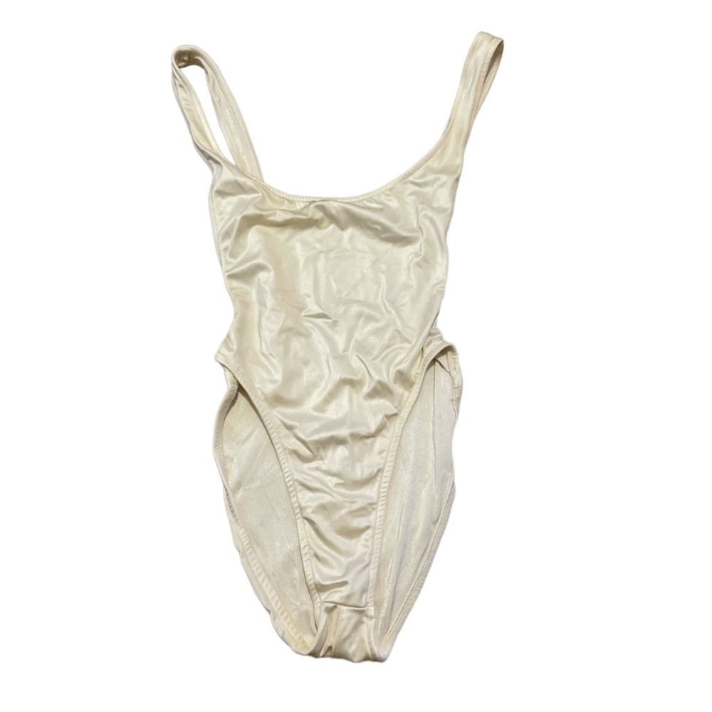 VINTAGE HIGHWAIST NORMAL KAMALI ONE PIECE BATHING SUIT